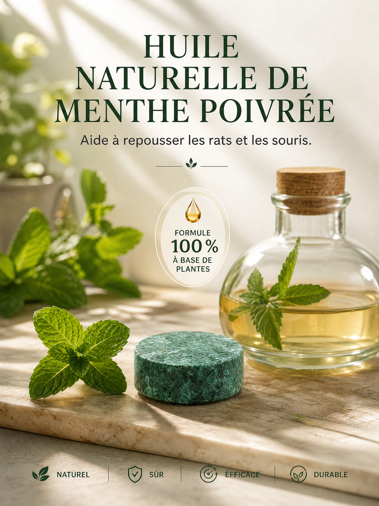 Pilule répulsive pour rongeurs