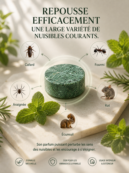 Pilule répulsive pour rongeurs