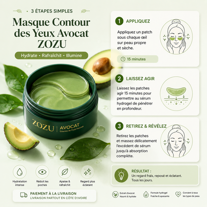 ZOZU Masque contour des yeux hydratant
