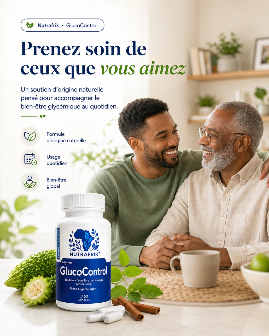NUTRAFRIK Contrôle de la glycémie biologique