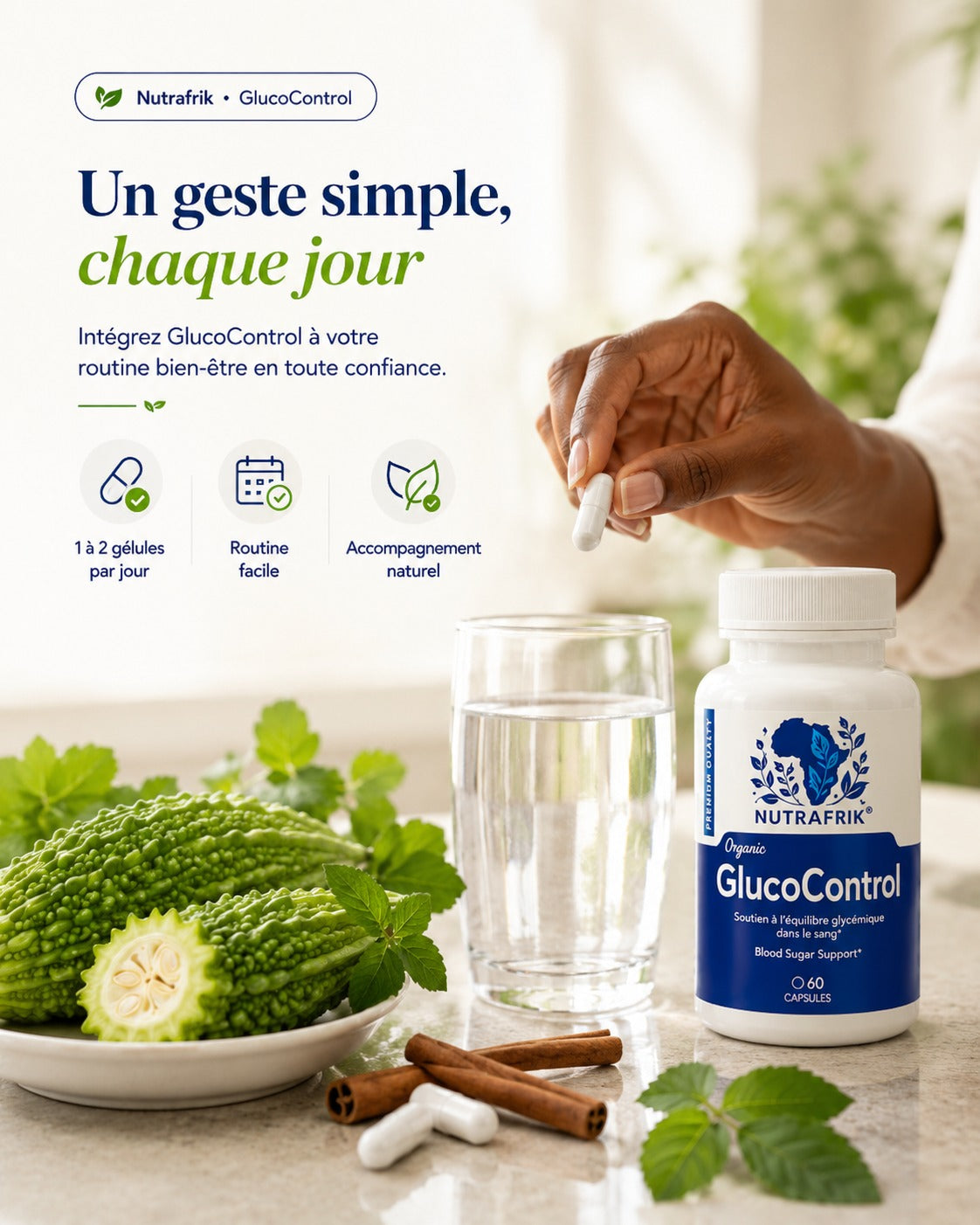 NUTRAFRIK Contrôle de la glycémie biologique