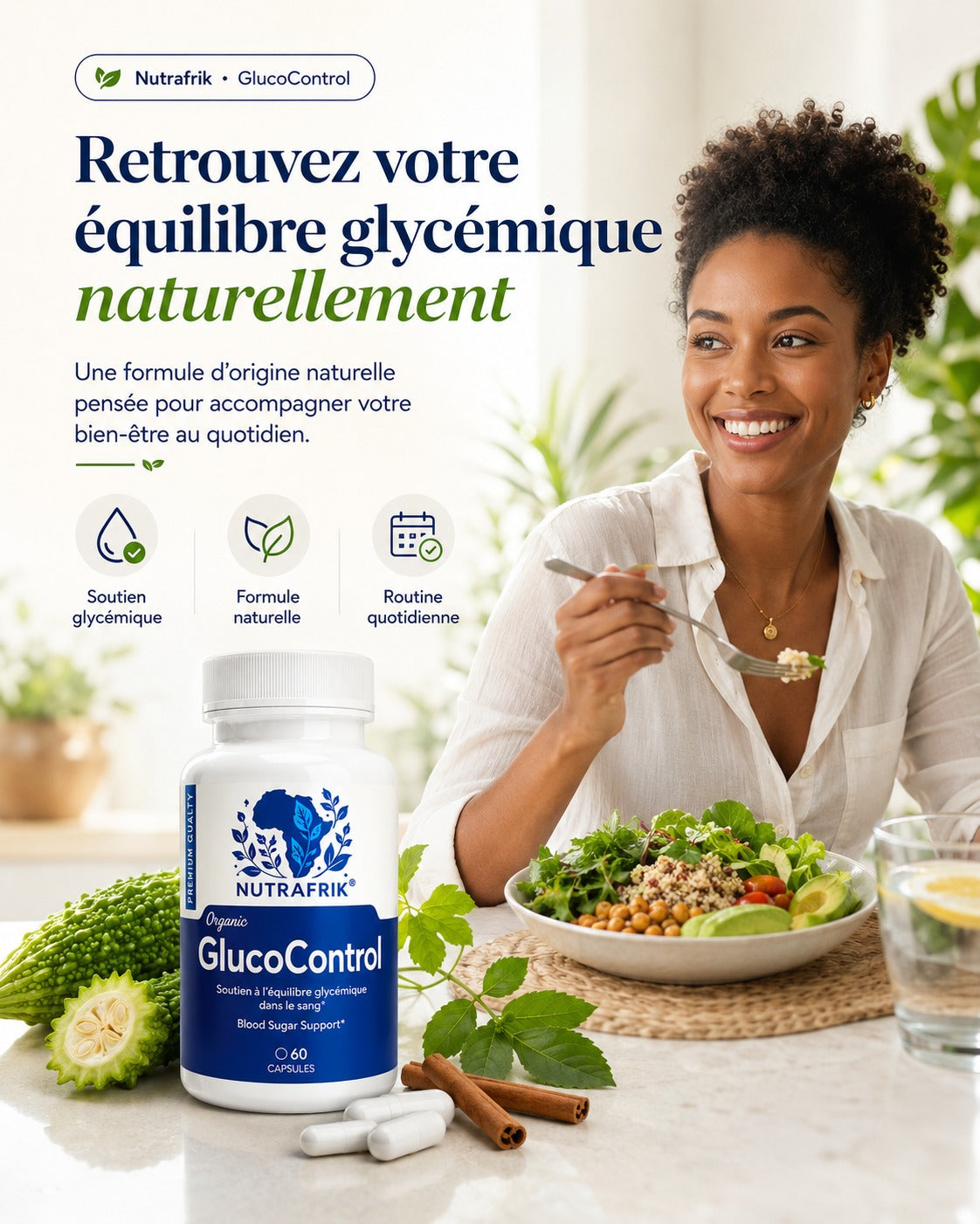 NUTRAFRIK Contrôle de la glycémie biologique