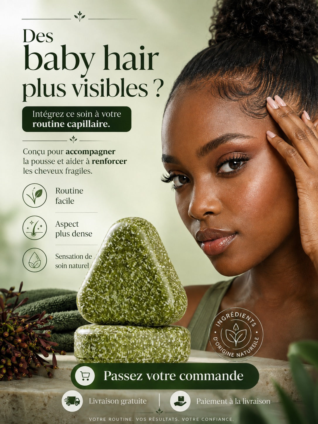 Barre Coréenne Pour La Croissance Des Cheveux