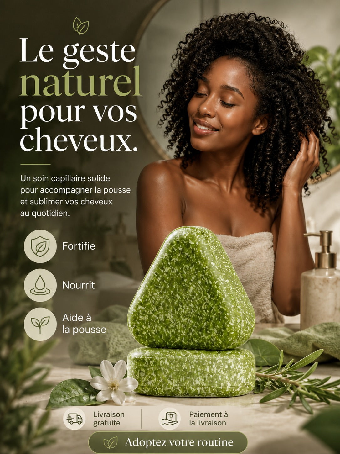 Barre Coréenne Pour La Croissance Des Cheveux